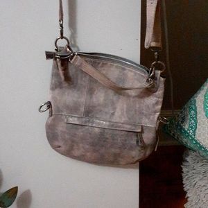 **Price Reduction!***Bed Stu grayed marble crossbody handbag